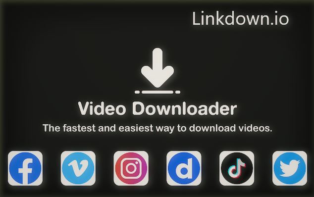 Linkdown.io Video download free